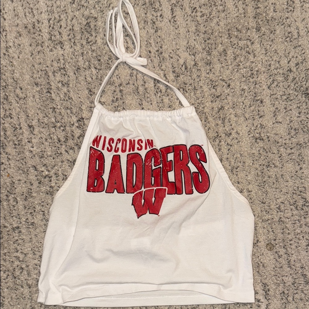 Wisconsin Badgers Halter Top